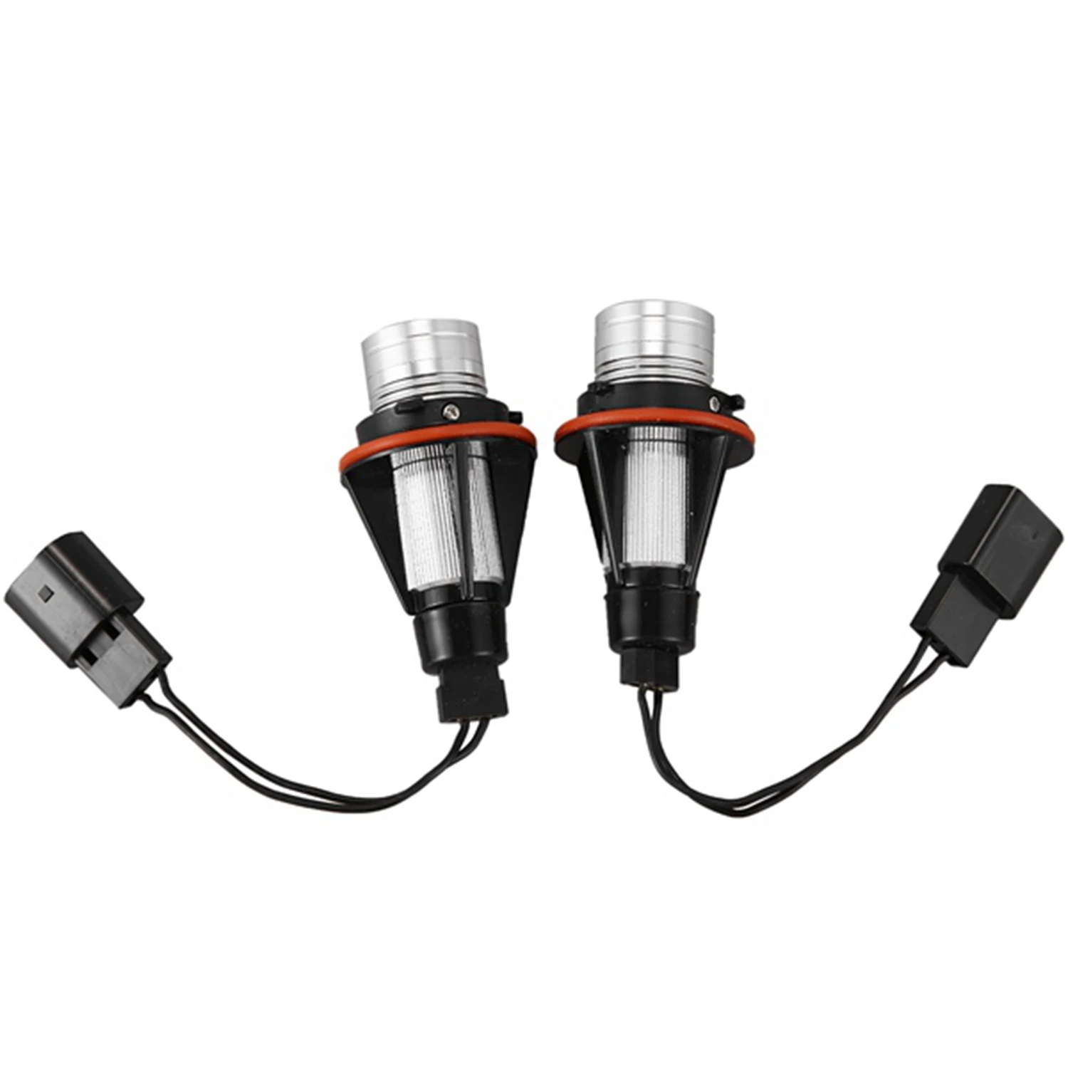 

A66P-Car Angel Eye Fog Light Xenon White Led Bulb Headlight For Bmw E39 X83 X3 E53 X5 E60