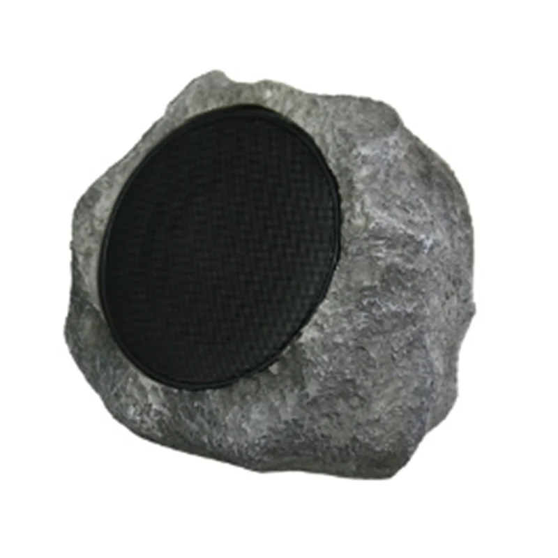 

1 Sets Garden Show Sound Waterproof Remote Control Analog Stone Rock Speaker Solar Wireless