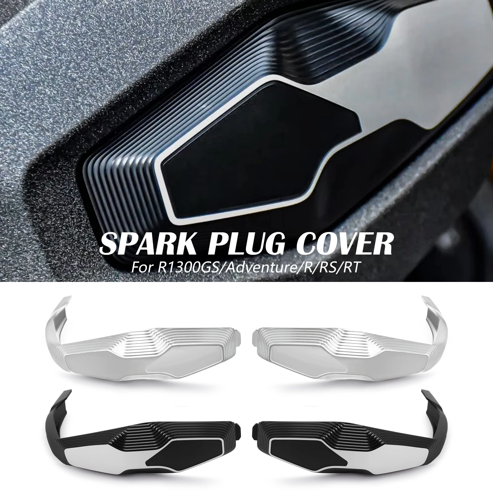 Spark Plug Cover Engine Guard Cylinder Head Cover For BMW R1300GS Adventure R 1300 GS ADV R1300R R1300RS R1300RT 2026 Motorcycle