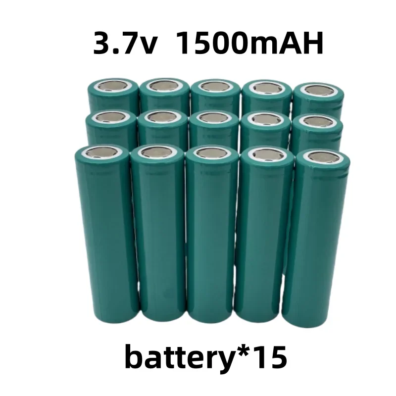 New 18650 Li-Ion battery 1500mah rechargeable battery 3.7V for LED flashlight flashlight or electronic devices batteria