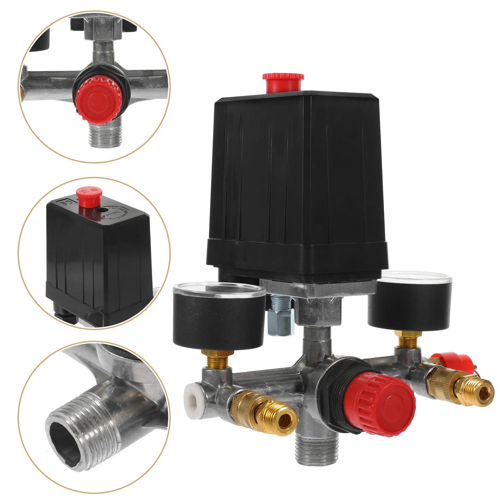 

Pressure with Barometers Single-hole Reducing Valve Compressor Accessories Safety