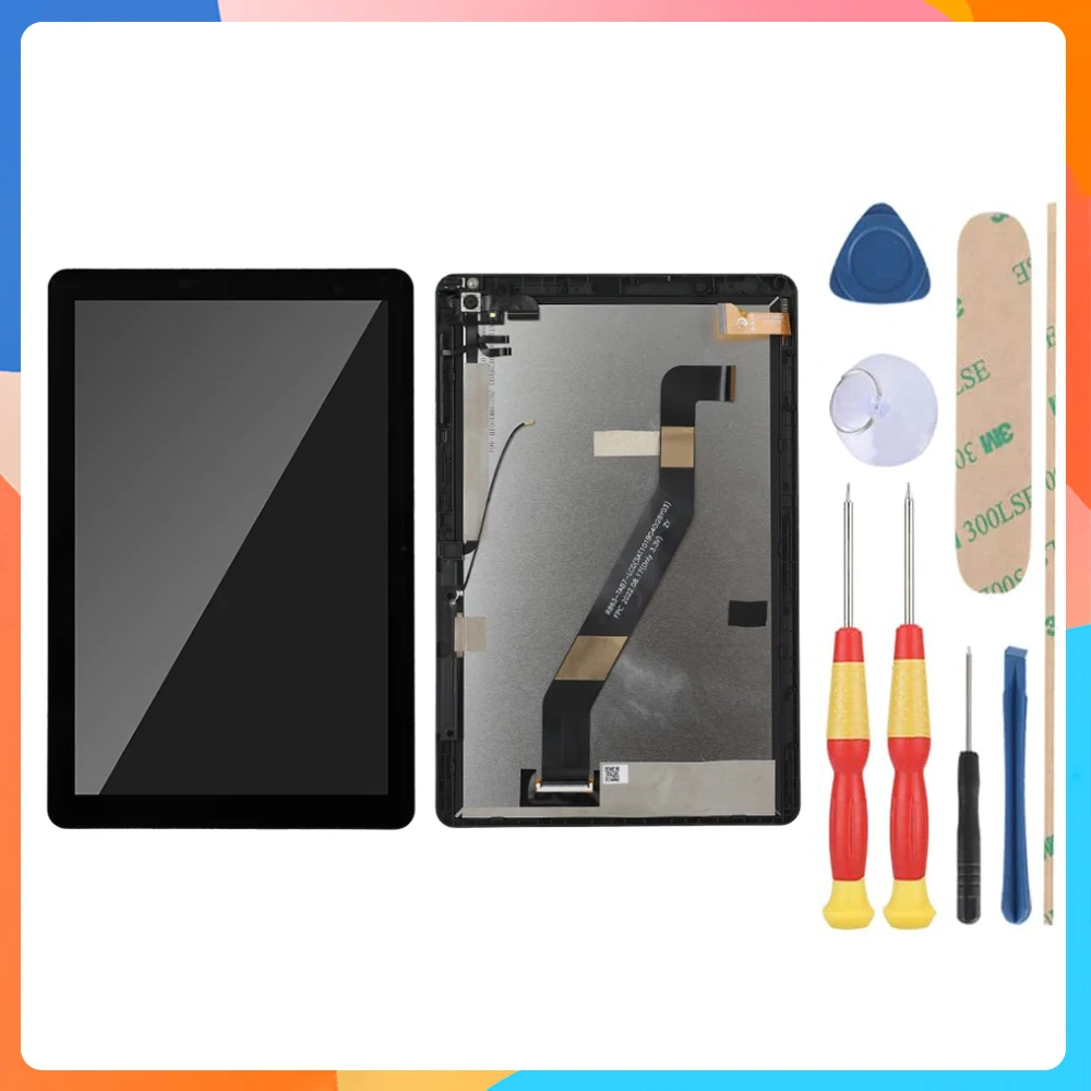 

New LCD Display Touch Screen With Frame Tablet Replacement For Blackview Tab 7 WIFI