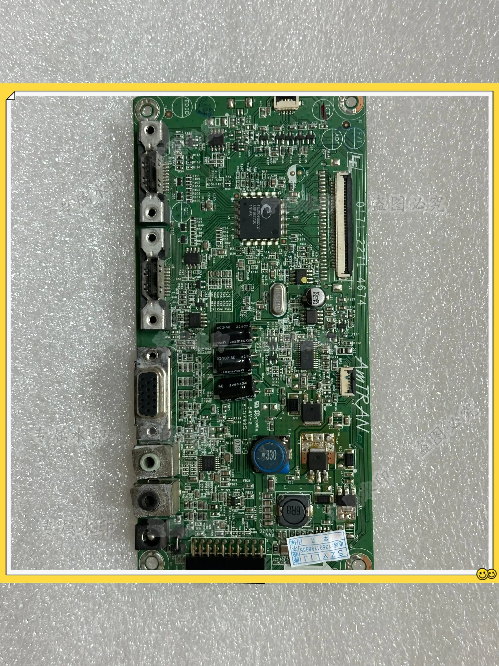 

Original MX279 MX279h motherboard 0171-2271-4674 driver board