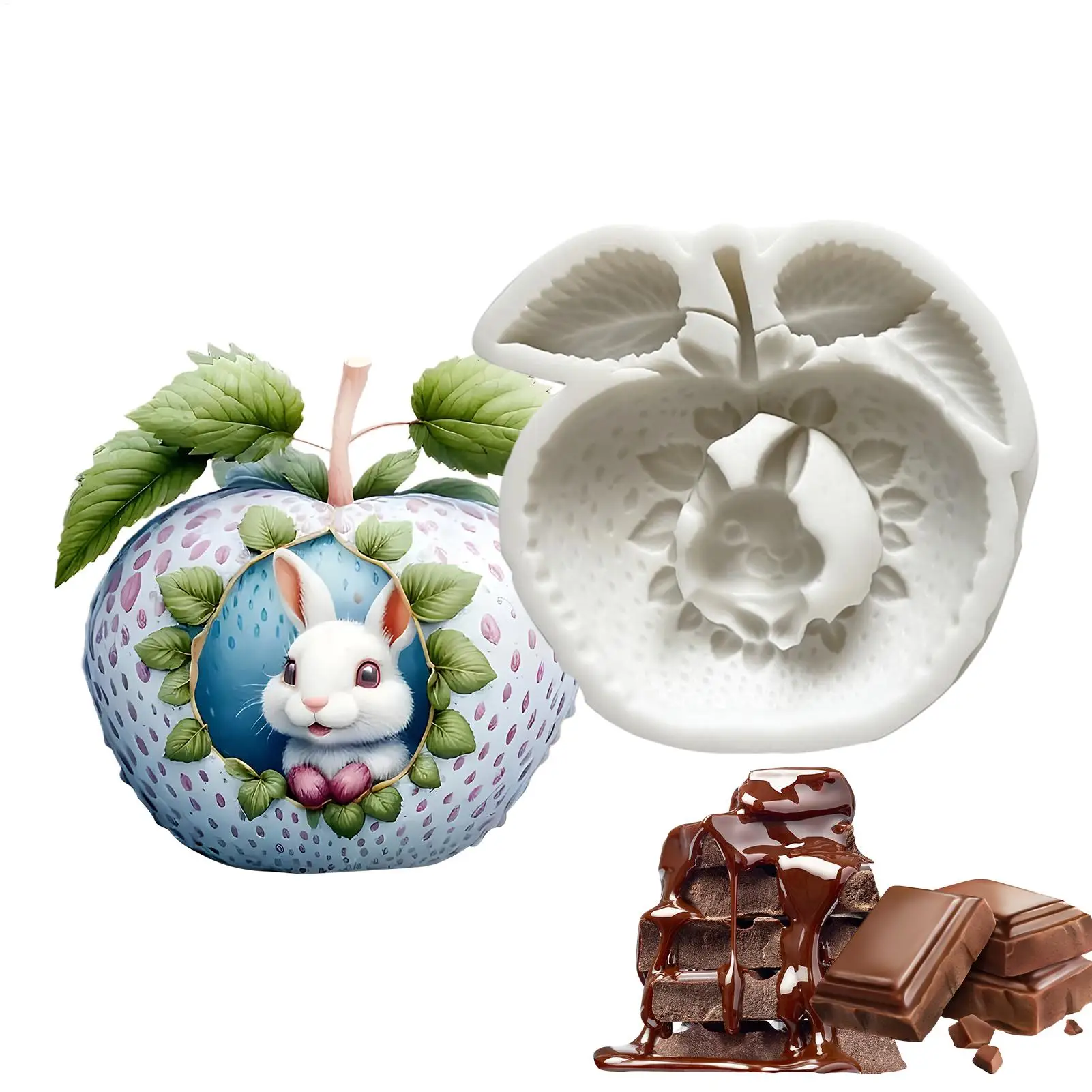 

Animal Molds Reusable Silicone Non Stick Tool Kids Baking Molds For Bakers Beginner Resin Cement Plaster Baking Soap Candle