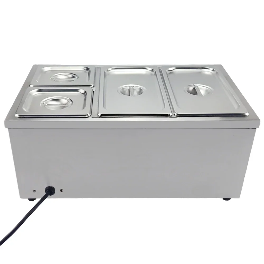 Counter-top 4 pans electric bain marie