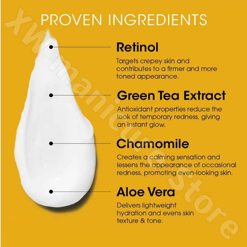 Retinol Active Firming Body Lotion Moisturizing Moisturizing Refreshing Non-greasy Improving Dry Skin Rejuvenation Cream 300g
