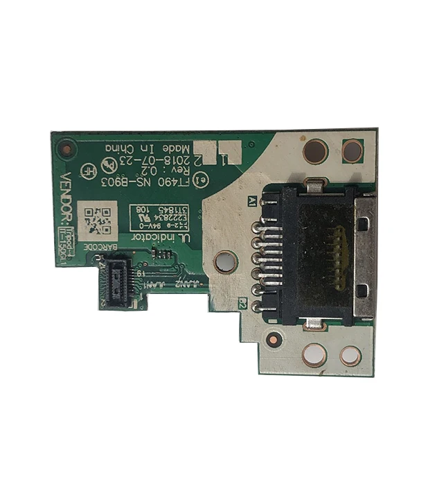 New Laptop Network Card Board RJ45 For Lenovo Thinkpad T490 ET490 P43S RJ45 LAN Network Port Jack 02HK993 NS-B903