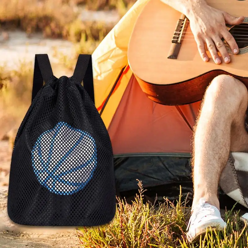 Bolsa de gimnasio para hombre y mujer, mochila de baloncesto, fútbol al aire libre, bolsas de almacenamiento de entrenamiento, bolsa deportiva con cordón