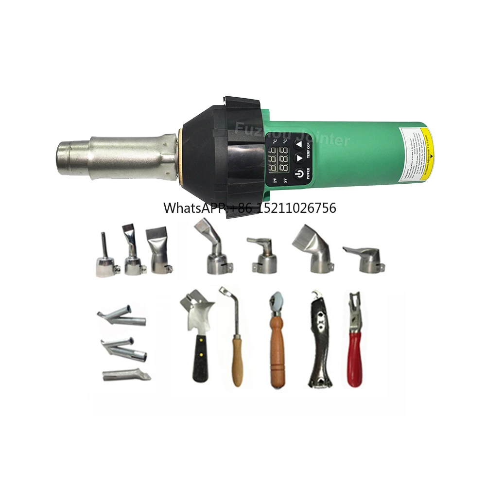 

Automatic Digital Controlled Hot Air Welding Gun 1600W 110V Heat Gun for HDPE PVC Welding