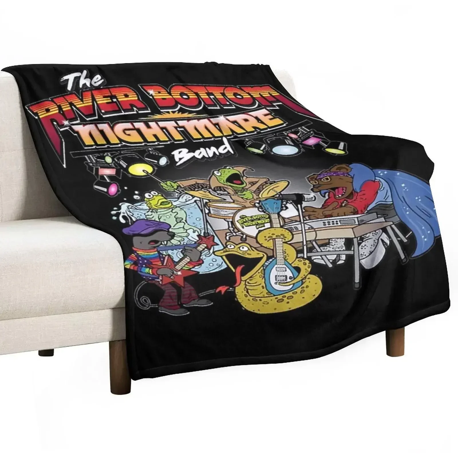 River Bottom Nightmare Band 5 Throw Blanket Baby Summer Beddings manga Blankets