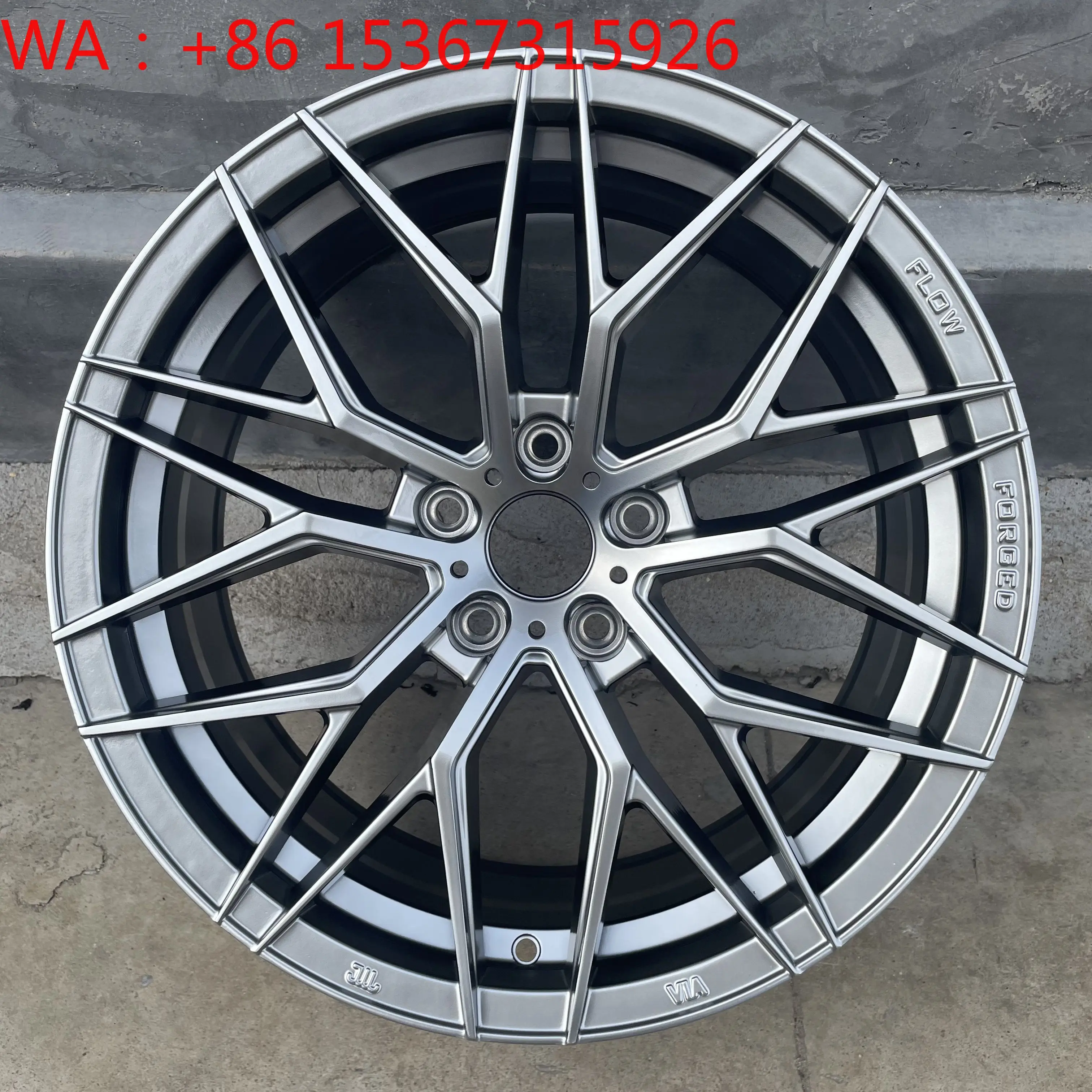 15-20 Inch Universal Aluminum Alloy Flow Form Passenger Car Wheels Multi PCD 5x112 5x114.3 5x120 High Performance Rims