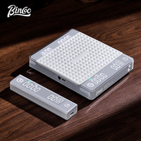 Bincoo Electronic Bluetooth Coffee Scale Digital Kitchen Portable Barista Scales With Timer Handheld Precision 0.01g Weight