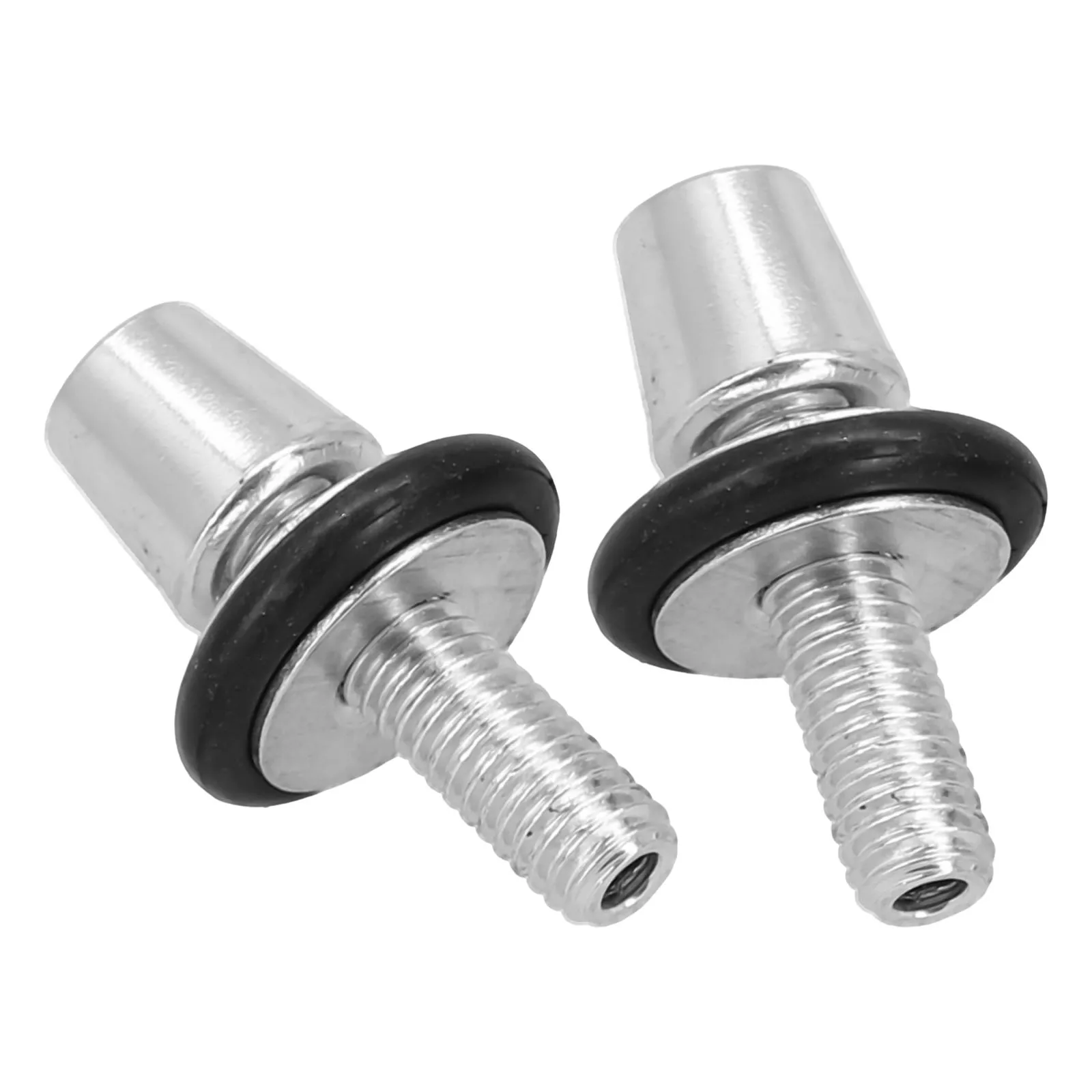 Fixing Screw Bolts C/V Cable Caliper M6 Adjusters Aluminum Alloy Silver 2pcs 3.7g Accessories Bicycle Brand New