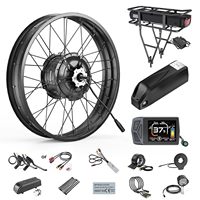 BAFANG G062 48V 1000W Motor H550 Fat Wheel Ebike Conversion Kit 20/24/26x4.0\