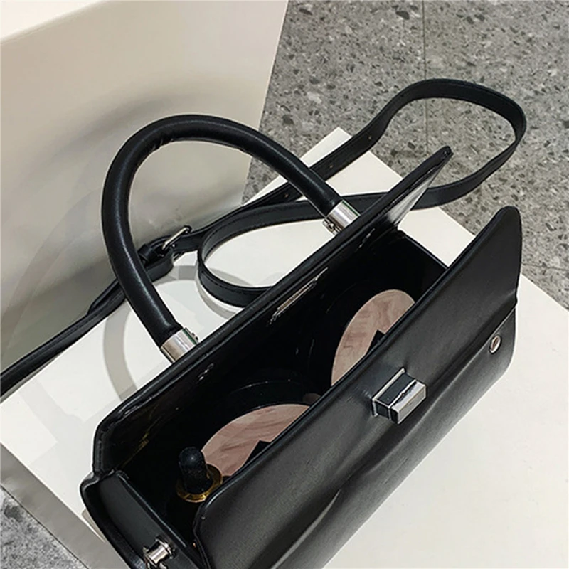 Cylindrical Handbags For Women 2023 New Casual Solid Color Shoulder Bags Simple Messenger Bags Solid Color Vintage Square Bags