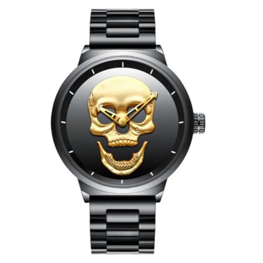 

Men Boys 30M Waterproof Quartz Watches Wristwatches Big Face Watch