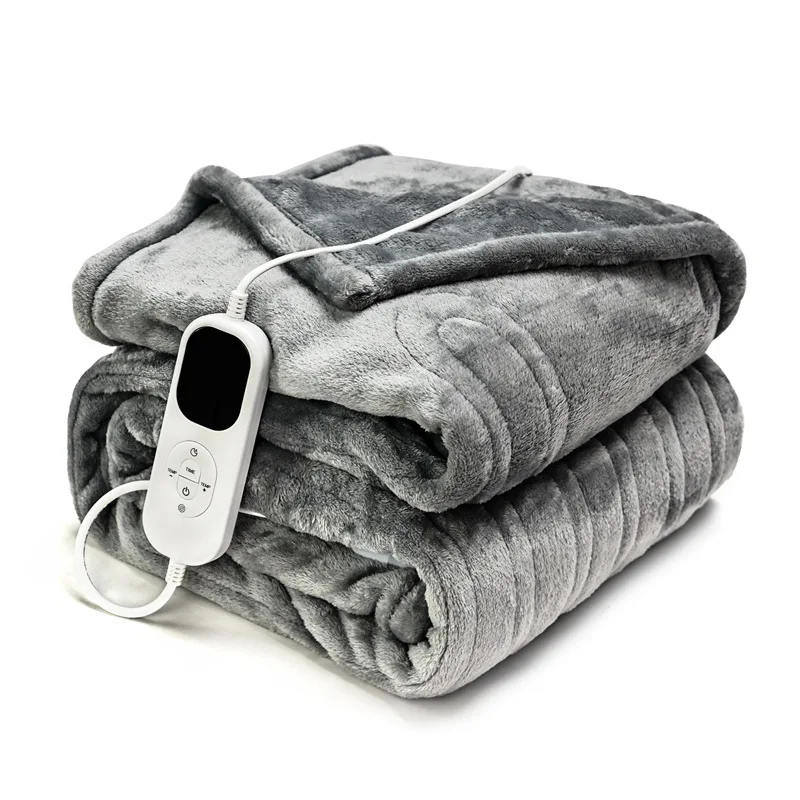 

Large Size Intelligent Temperature Control Heating Blanket with Zero Magnetic Field, Comfortable Electric Heating Blanket