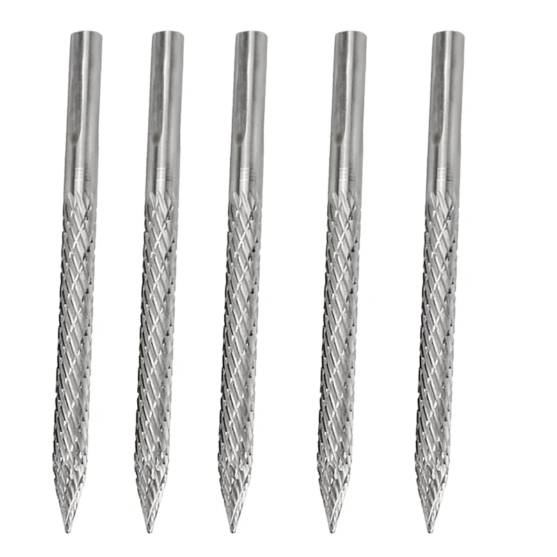 

A53Q-5X 3/16In 4.5Mm High Carbide Steel Burr Bits Tire Reamers Carbide Cutters Rotary Files Reamers Wire Cutter Tire Tool