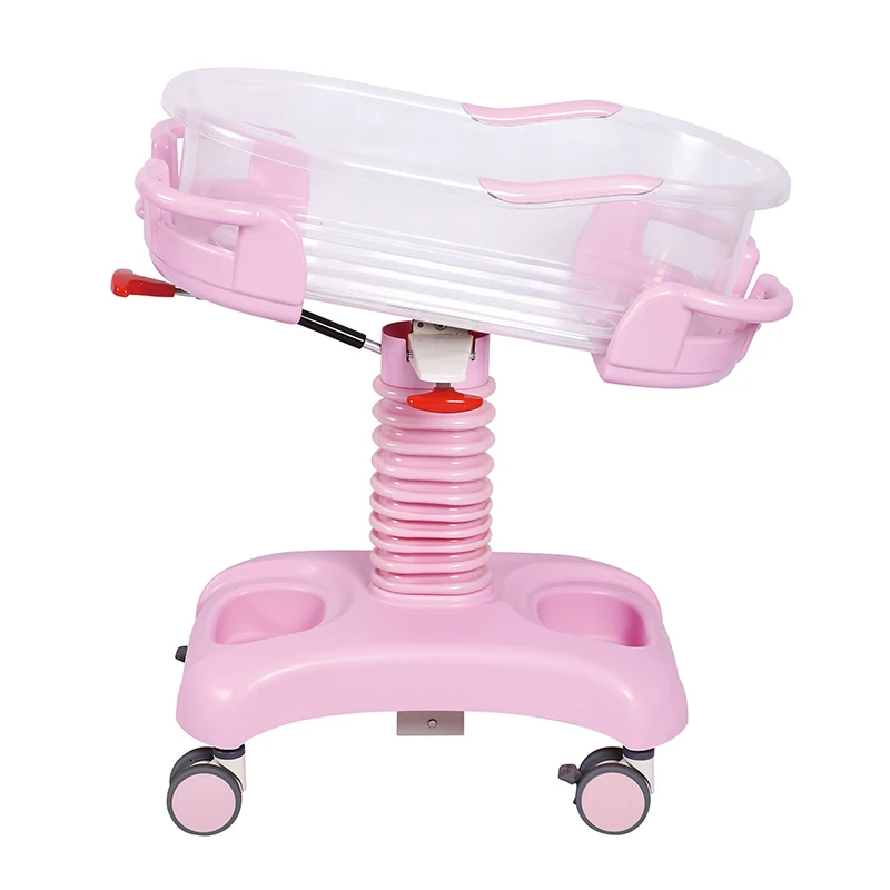 

Медицинская пластиковая детская кроватка-люлька на колесиках