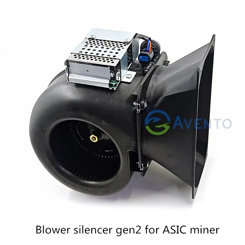 

Blower muffer gen2 for ASIC miner，for Antminer, Whatsminer, Iceriver, Avalon, and other miners to reduce the sharp noise