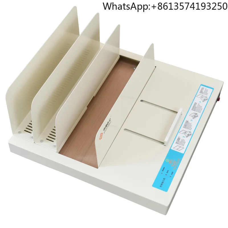 Extra Large A4 Book Binding Machine for Office Use Hot Melt Technology for Documents and Envelopes Electric Power Source
