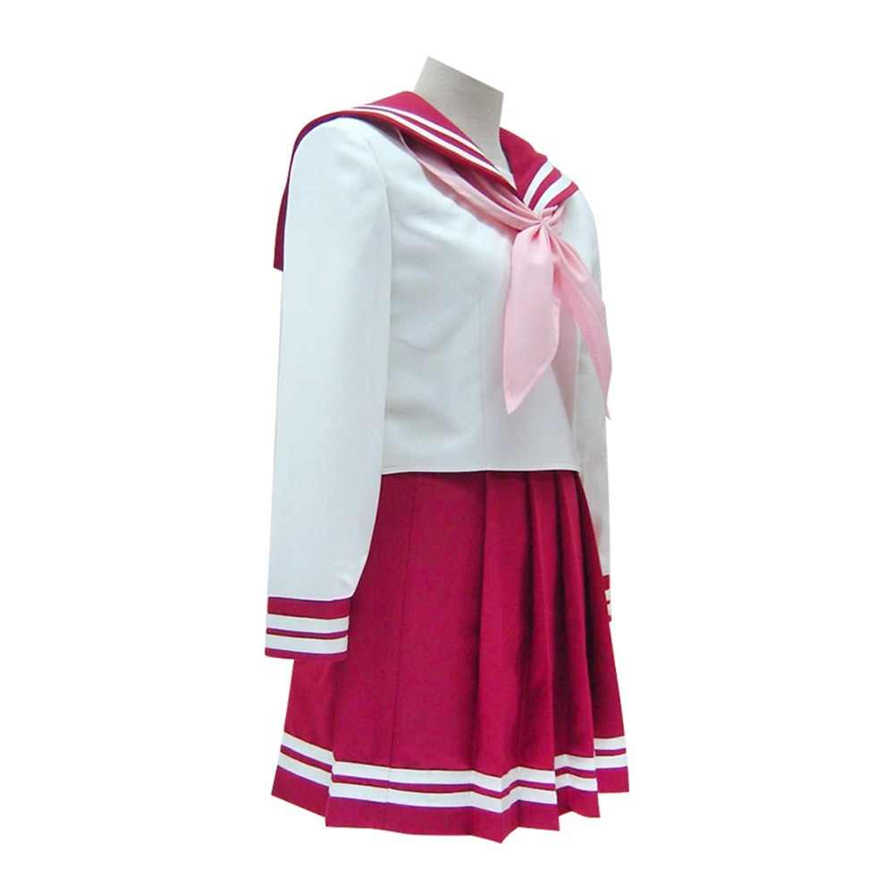 Unisex Anime Cos Izumi Konata Hiiragi Kagami Cosplay Costume Uniform Custom Size