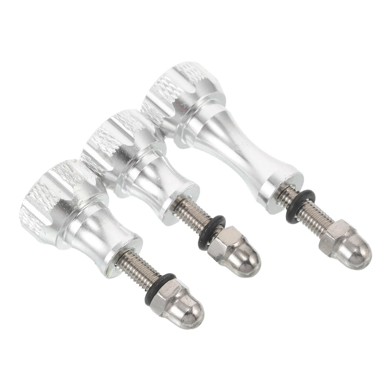 

3pcs Action Camera Mount Screws Aluminum Alloy Long Short Set for Bike Tripod Adapter Metal Thumb Screw Kit Accessories