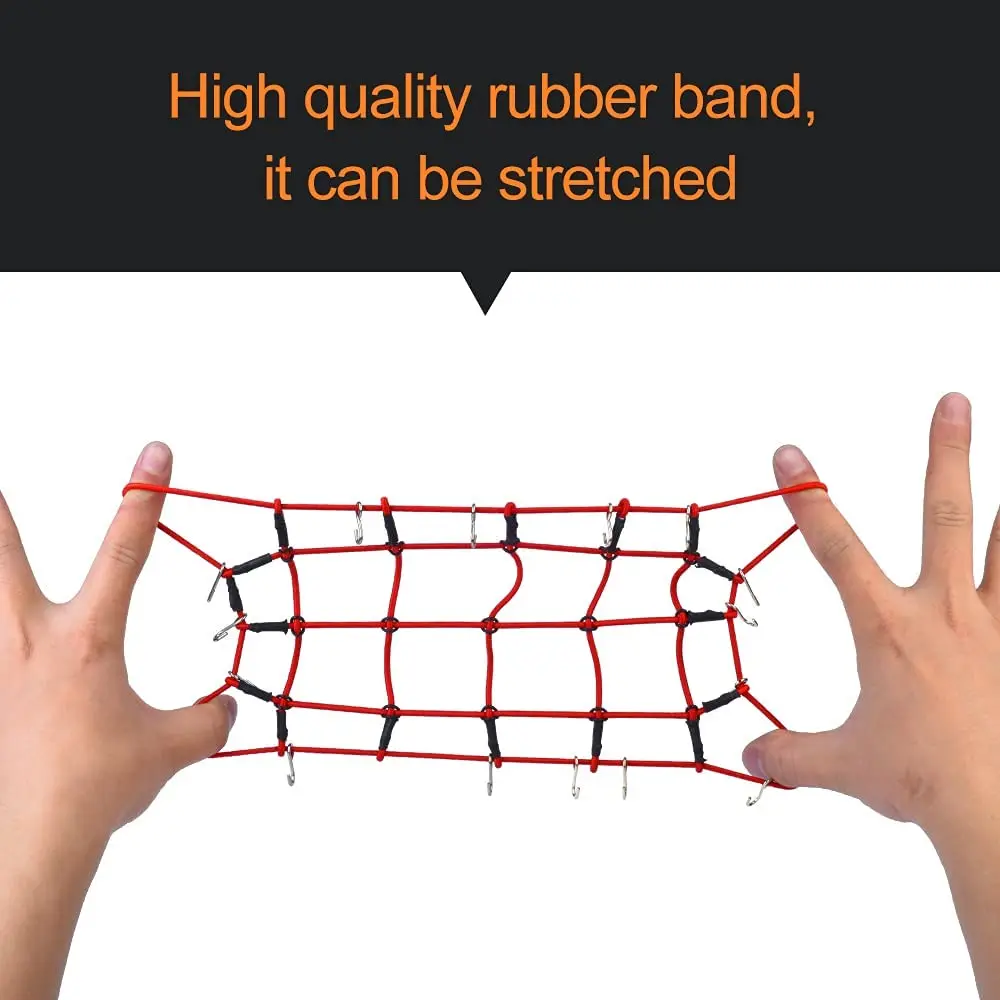 9in1 RC Crawler Autodak Decoratie Tank, Houten Doos, Bagagenet, Schop voor 1/10 Traxxas TRX4 Redcat GEN 7 8 RC4WD D90 AXIALE SCX10