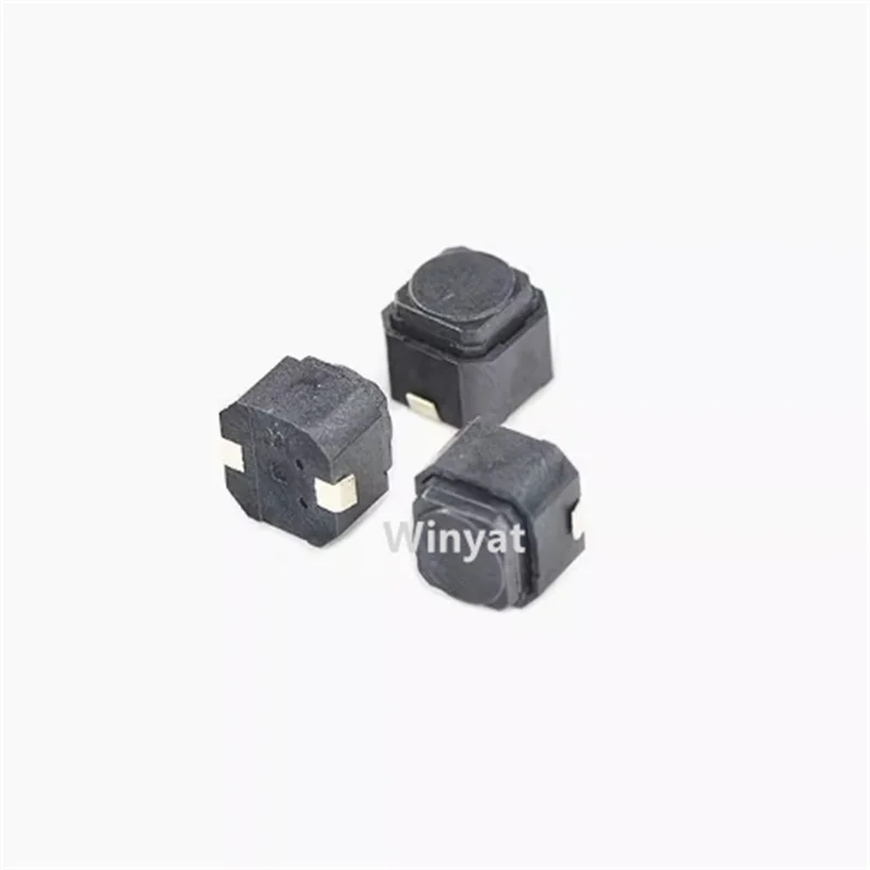 50pcs Silent 6*6*5 Surface-mounted Silent Keys Silicone Touch Switch 6X6X5