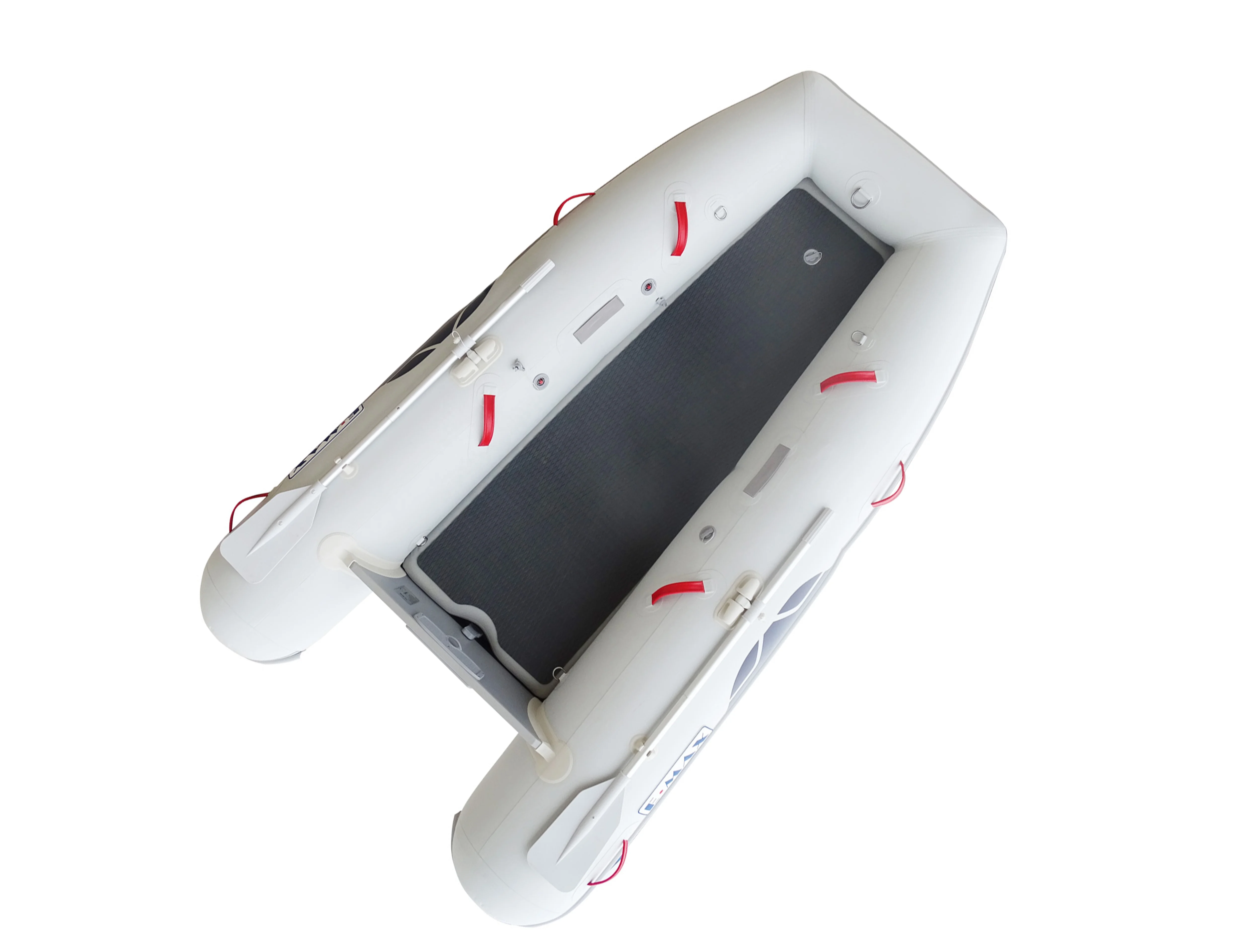 قارب صيد قابل للنفخ من مادة PVC قابل للطي مع أرضية Airmat