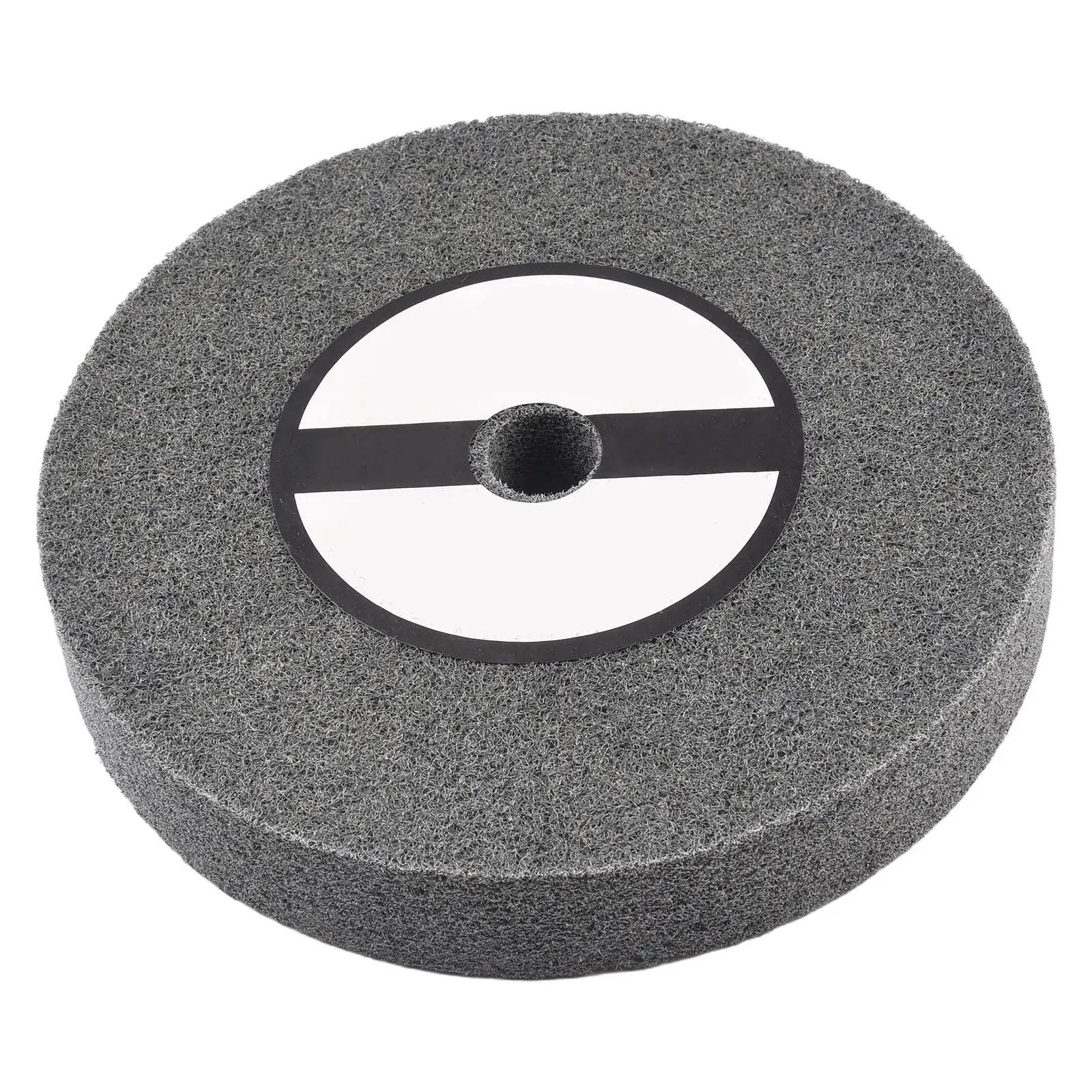 Deburring Abrasive Buffing Disc 6 Inch Nylon Fiber Polishing Wheel 58x1 with 180 Grit for Metal Wood Plastic and Ceramic