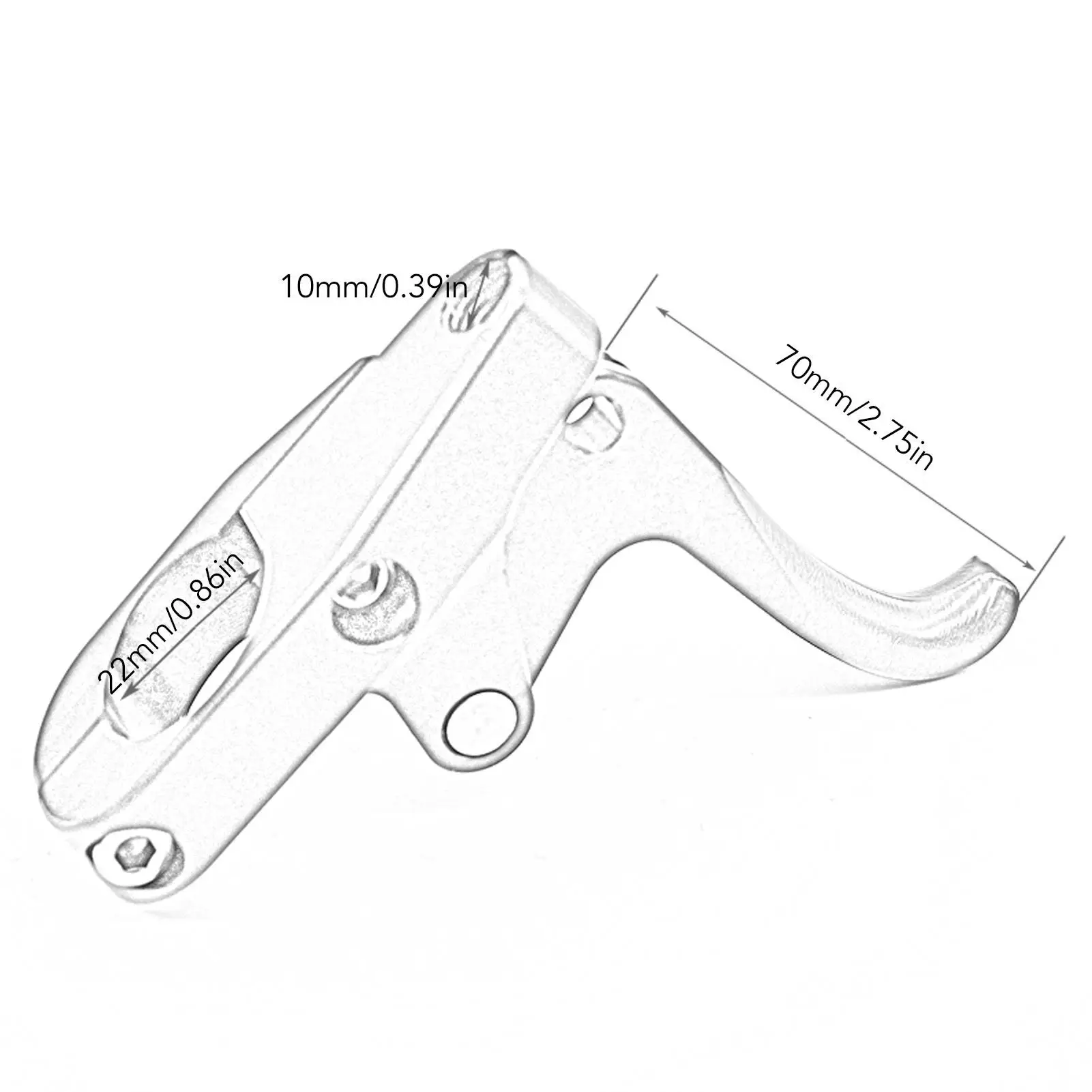 Finger Throttle Short Lever Throttle Thumb Assembly Replacement for jetski Throttle Thumb Assembly