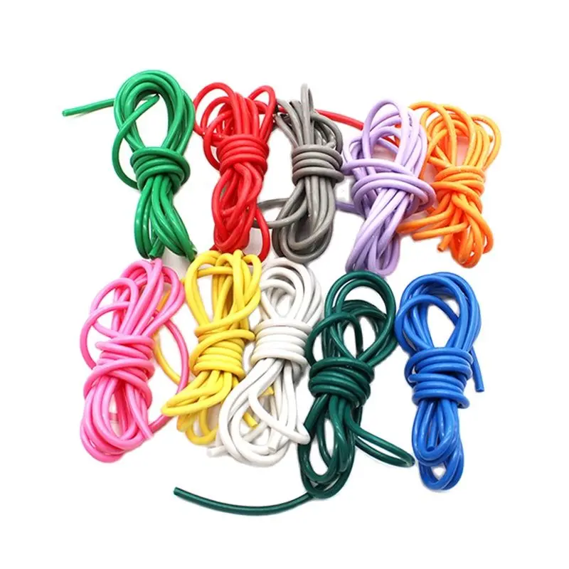 2m PVC 4mm Welding Wire Red Green Blue Pink Purple White Black Yellow Orange Grey Brown