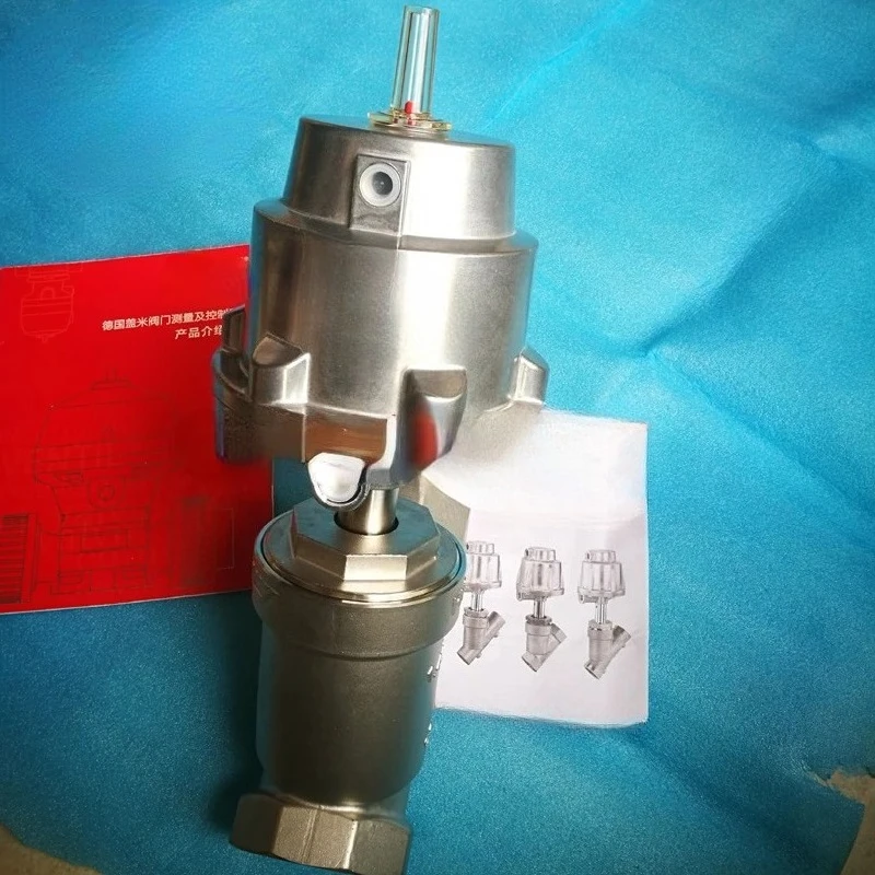 Dn80 Double Acting Angle Seat Valve