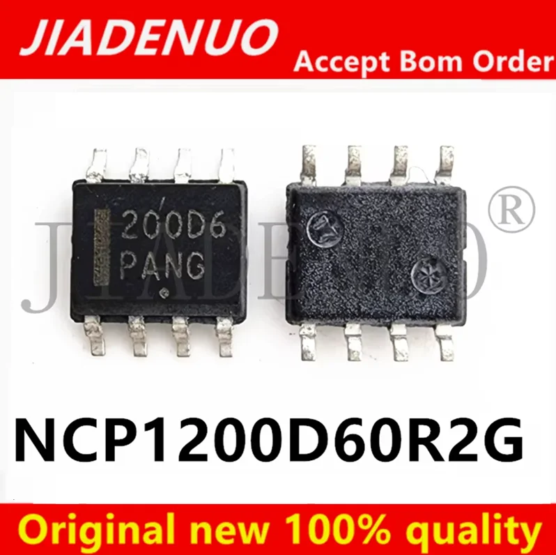 (10pcs)100% New 200D6 NCP1200D60 NCP1200D60R2G SOP-8 Chipset