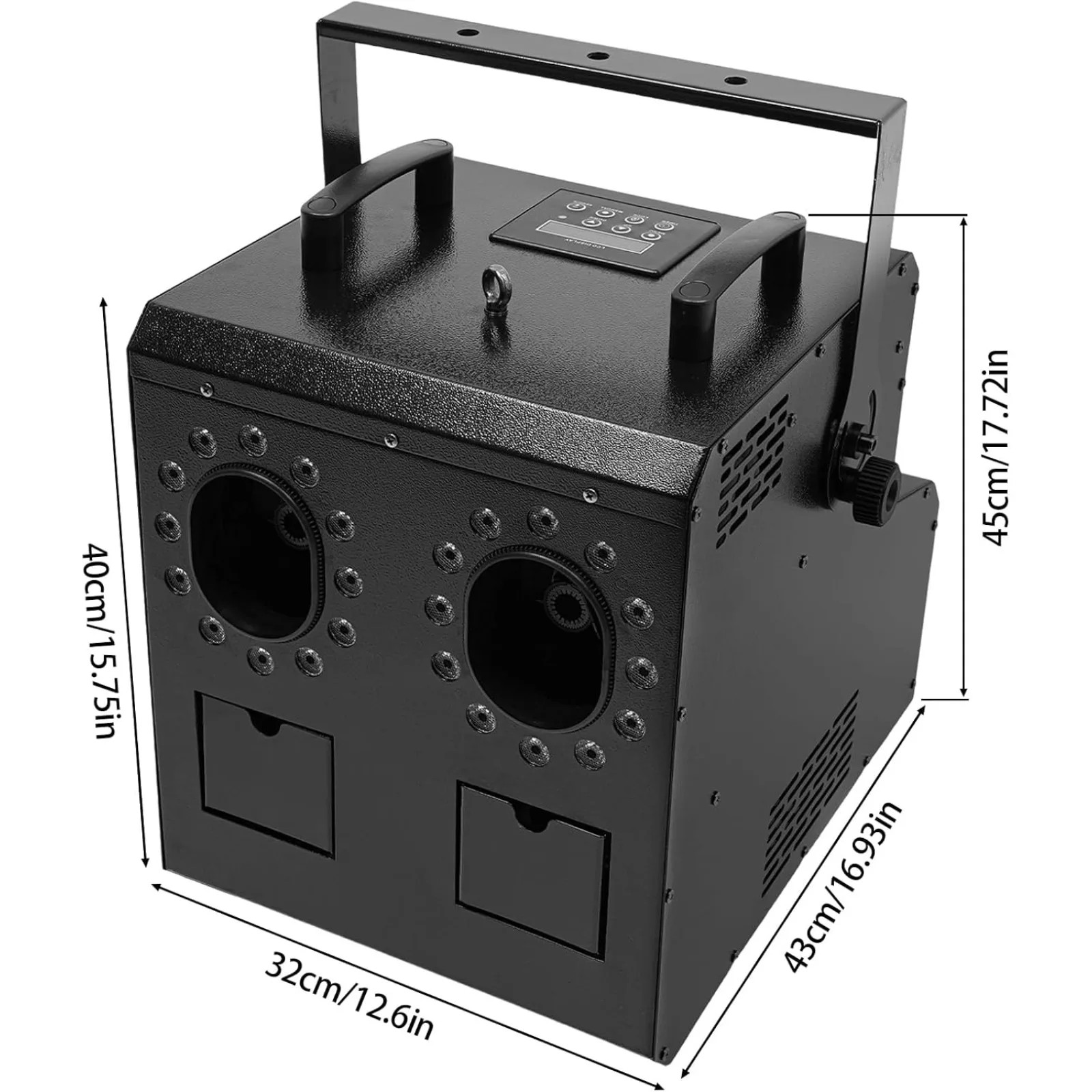 مجموعة ماكينة ضباب الفقاعات 3 في 1 من BYMAOCAR، ماكينة فقاعات الدخان DMX بقدرة 900 وات مع جهاز تحكم عن بعد لآلة فقاعات الضباب مع أضواء RGBW