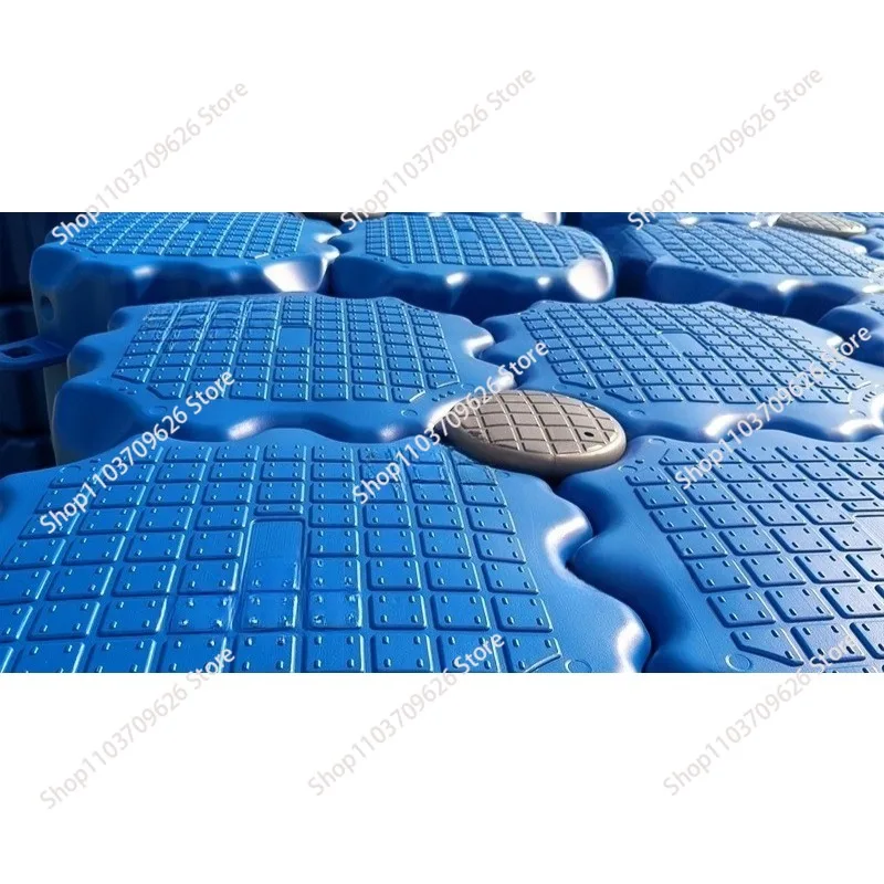 Small 50 * 40cm plastic modular floating pontoon boat