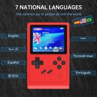 GB300 3.0 Inch Screen Portable Handheld Retro Game Console Player Video Game Console Av Output Built-In 8g 6000 Game For SFC/GBA