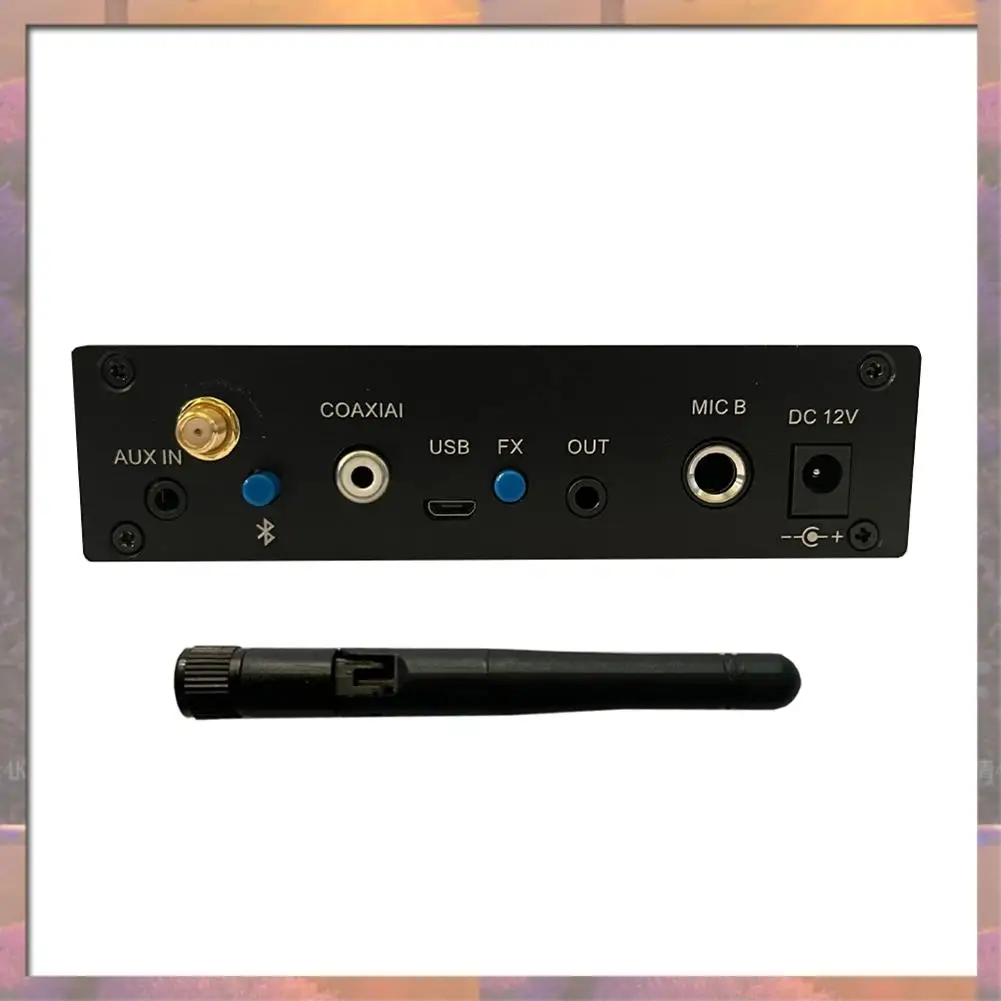 Top Sale MK-88 Digital Karaoke Reverberator Stereo Preamplifier Audio Amplifier Mixing Board With DC 12V Power-Adapter US Plug