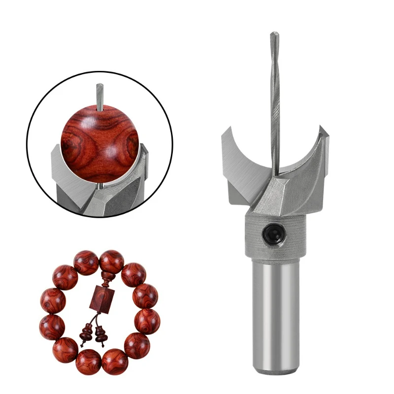 

6-30mm Wooden Bead Bracelet Tool Buddha Bead Knife round Bead Milling Cutter Drill Bit for Crafting Jewelry Making