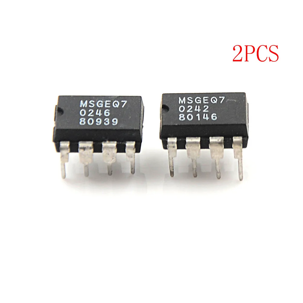 

2Pcs Brand New Original MSGEQ7 Band Graphic Equalizer IC DIP-8 MSGEQ