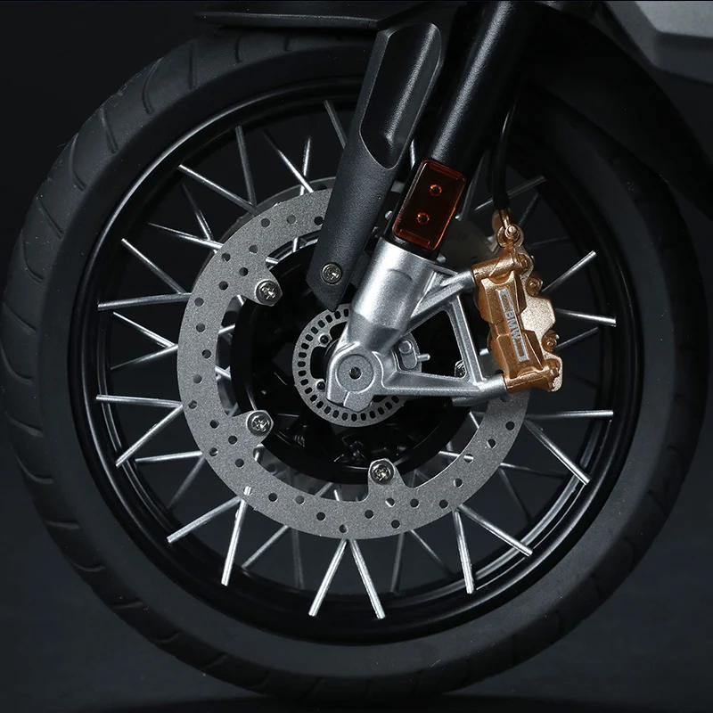 MENG Zusammengebauter Modellbausatz MT-005s R1250 GS ADV „Waterbird“ Offroad-Tourenmotorrad (vorgefärbte Version) 1/9