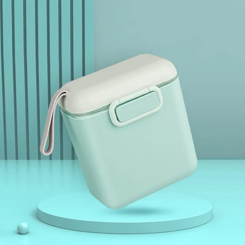 PP Milk Powder Storage Box Dust-Proof Moisture-Proof Snacks Container Lightweight Convenient Formula Dispenser Container