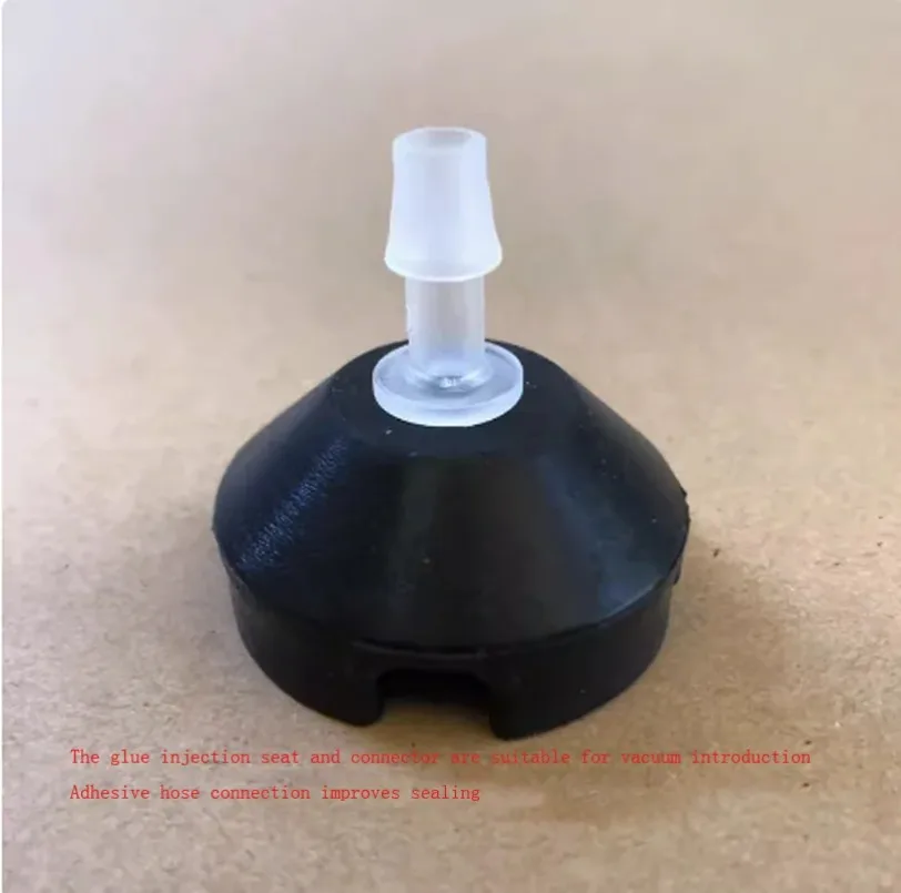 for RTM Vaccum Resin Infusion Glue Inject Base Silicone Connector Carbon Glassfiber Fabric 10pcs/lot