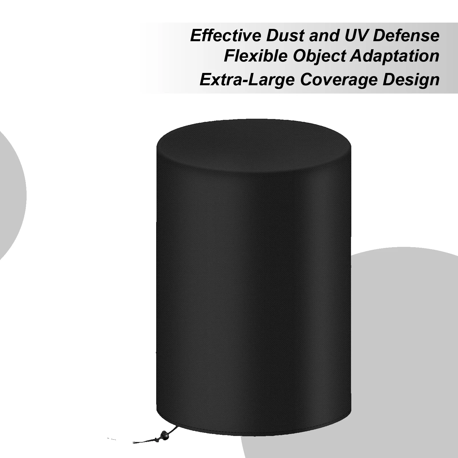 

Крышка бака от дождя, 55 галлонов, крышка бака для сбора воды, водонепроницаемое всепогодное ведро для снега, экран для оборудования, мебели, двора