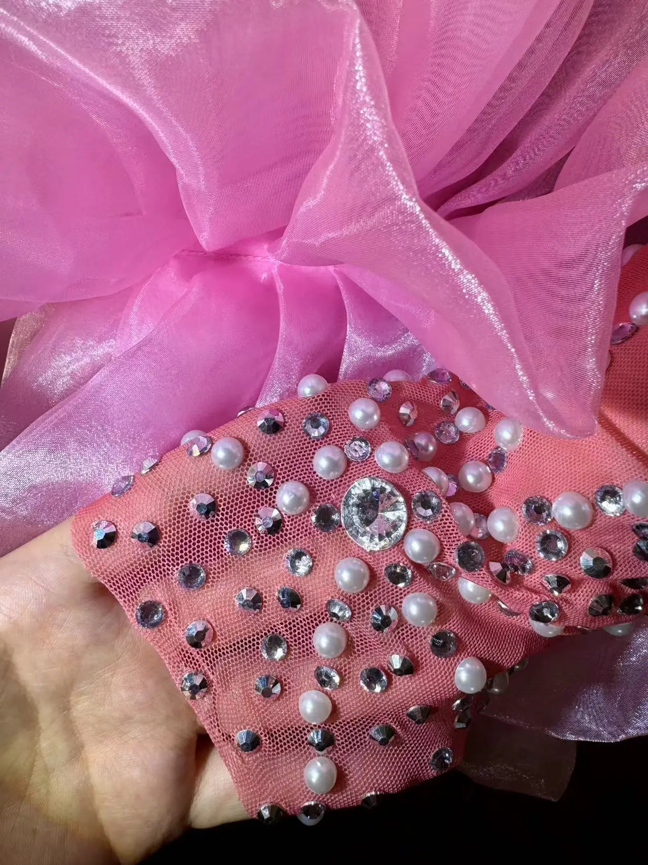 Multi-color Rhinestone Chain Slit Mini Dress Women Evening Party Birthday Prom Sexy Fashion Short Outfit Singer Dance Stage Wear