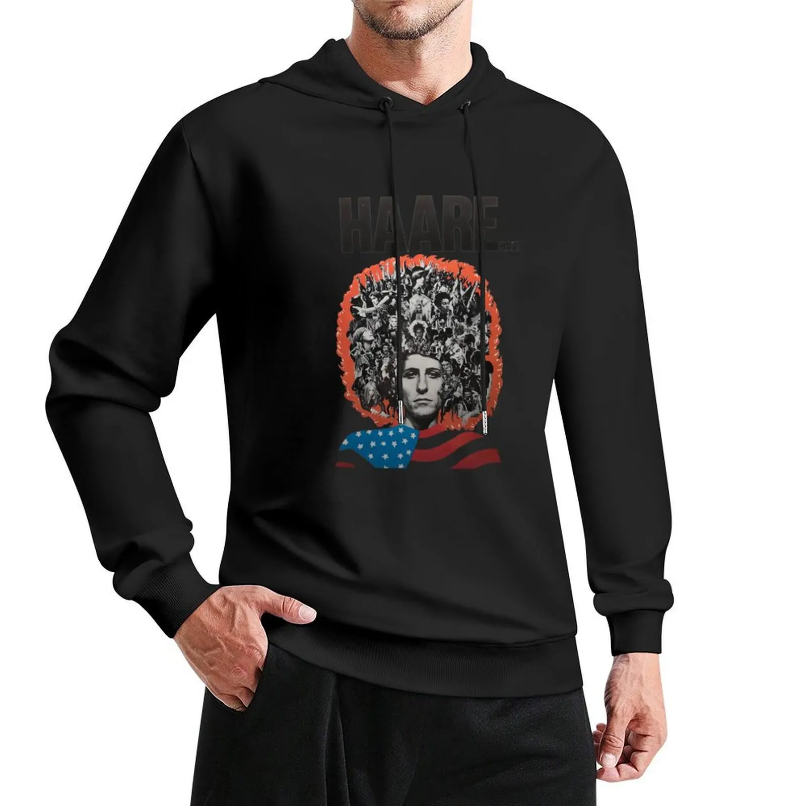 

Haare (German production of Hair : The American Tribal Love-Rock Musical) Pullover Hoodie men clothes winter clothes mens hoodie