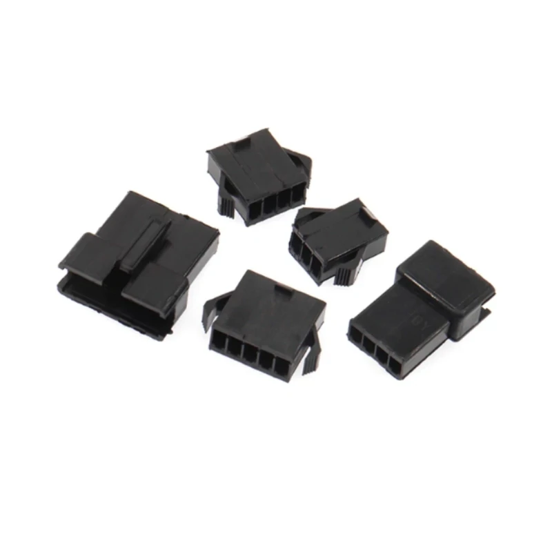 10PCS SM2.54 Housing Plug Connector 2P 3P 4P 5P 6Pin JST SM Terminal Plug Connector Pitch 2.54MM Male and Female Shell