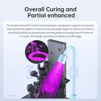 ANYCUBIC Wash & Cure 3 4 Liters Large Volume Washing Curing Machine For LCD DLP Resin 3d Printer For Photon Mono 4 4