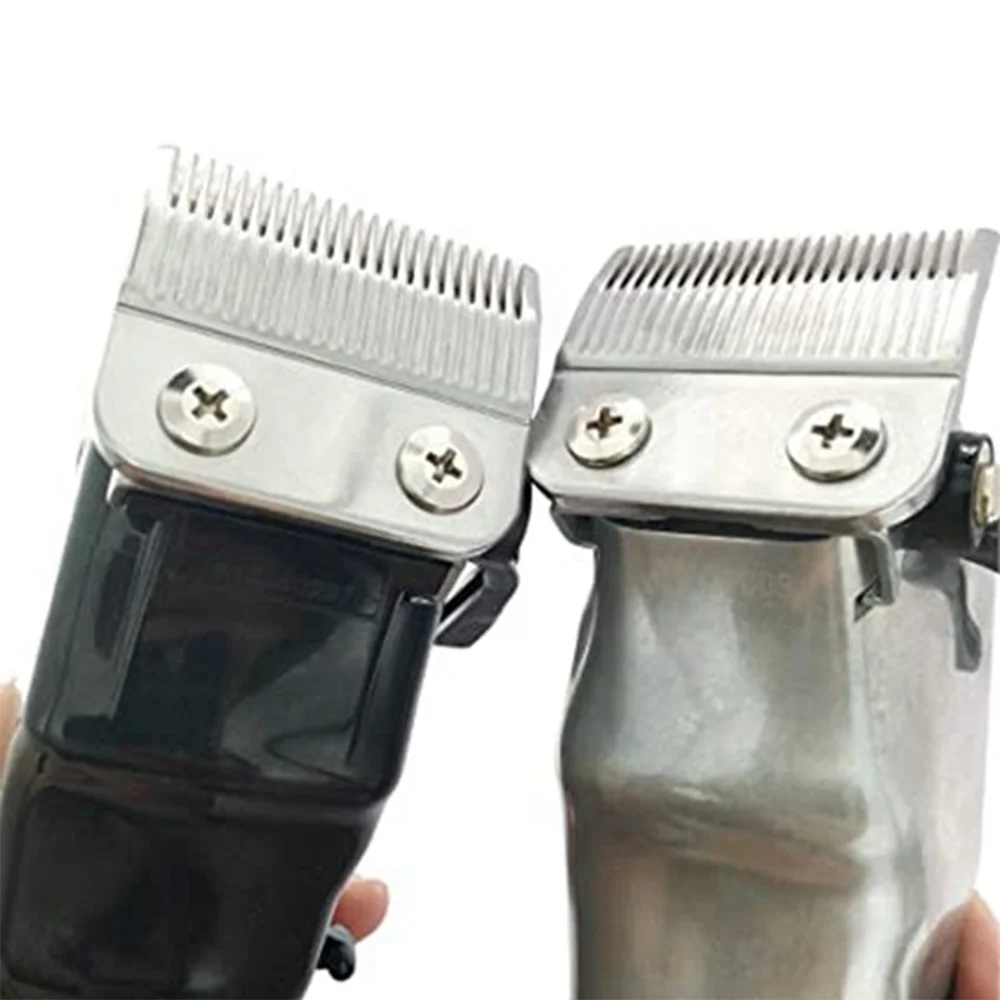 Groeftand Uniek Ontwerp Pro 2 Gaten Haar Trimmer Vervangende Messen Set Voor Wahl Tondeuse Fit Magische Clip